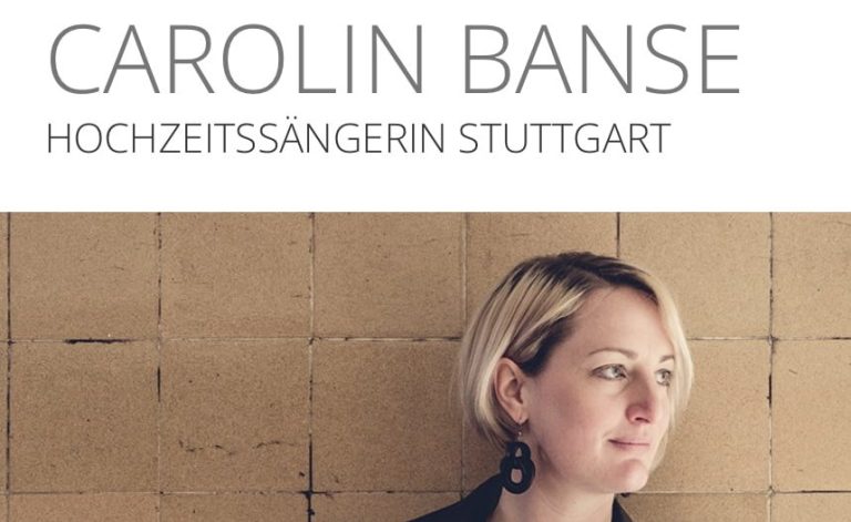Carolin Banse Hochzeitssängerin Stuttgart
